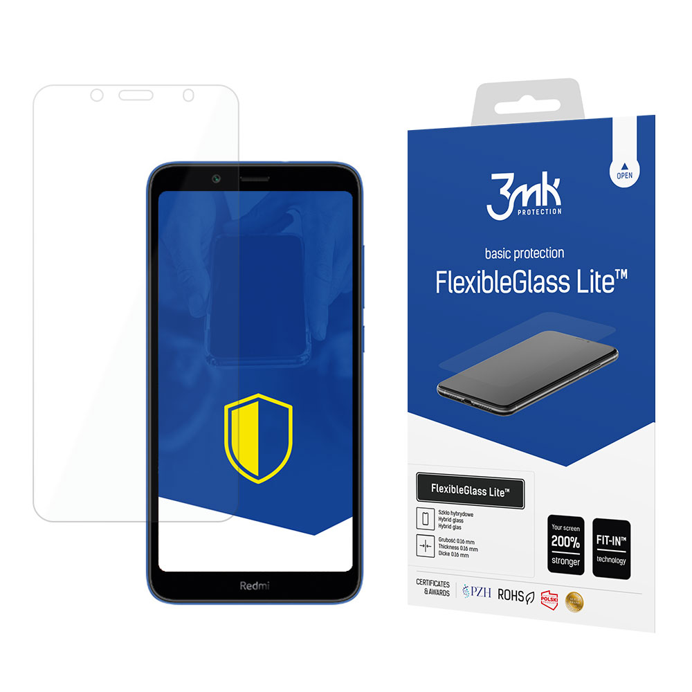 Xiaomi Redmi 7A – 3mk FlexibleGlass puhelimen näytönsuoja
