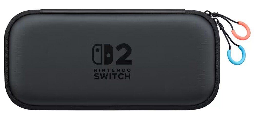NINTENDO N2P401 -kotelo Nintendo Switch 2 -konsolille ja suojakalvo, musta
