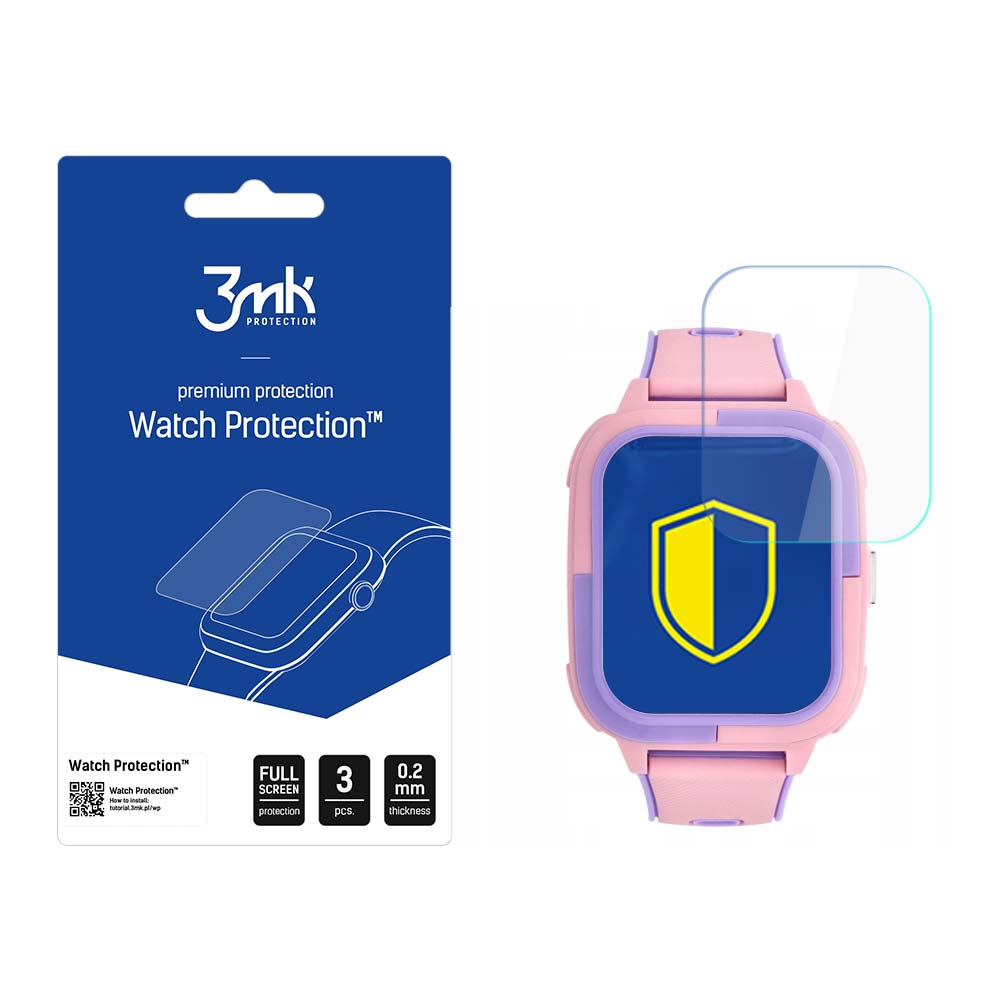 Garett Kids Craft 4G – 3mk Watch Protection FlexibleGlass älykellon näytönsuoja