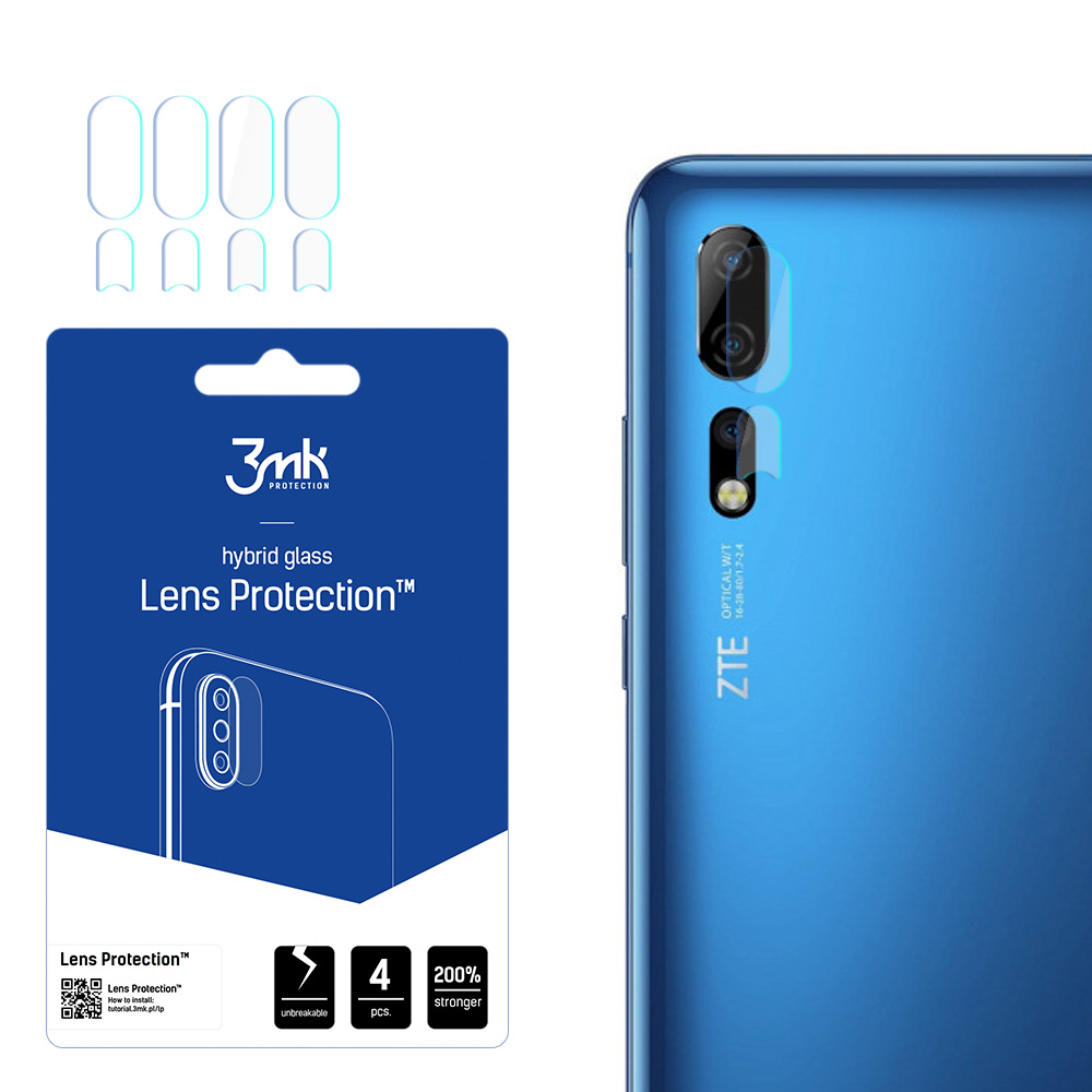 ZTE Axon 10 Pro 4G – 3mk Lens Protection kameran linssinsuoja