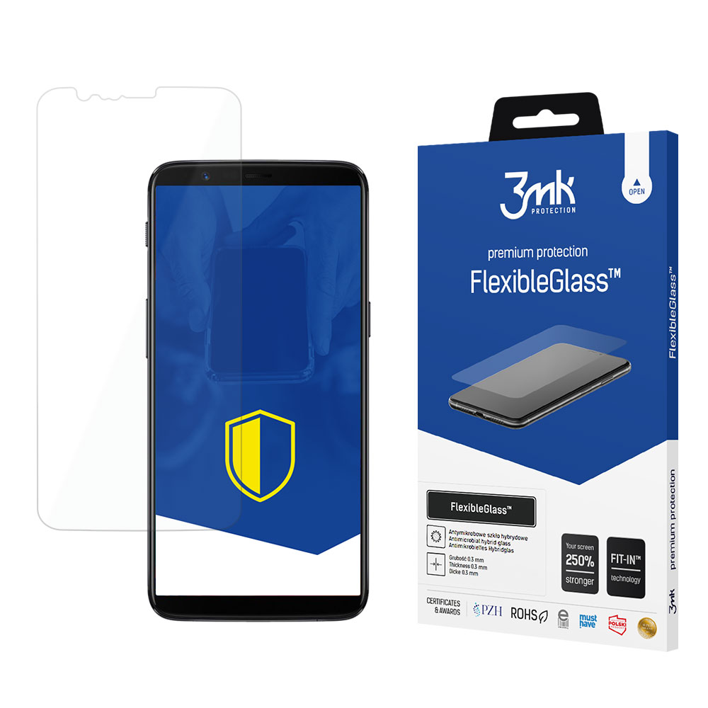 3mk FlexibleGlass™ hybridilasi OnePlus 5T