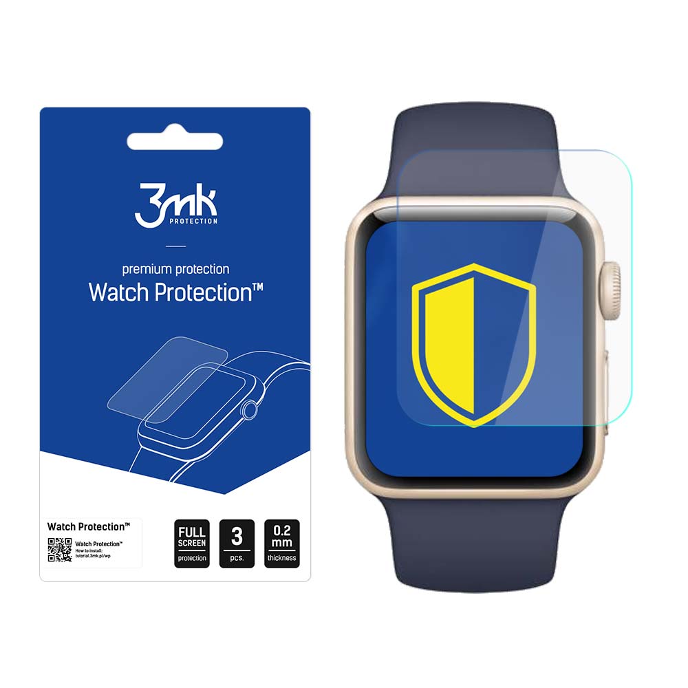 Apple Watch 2 38mm – 3mk Watch Protection ARC älykellon näytönsuoja