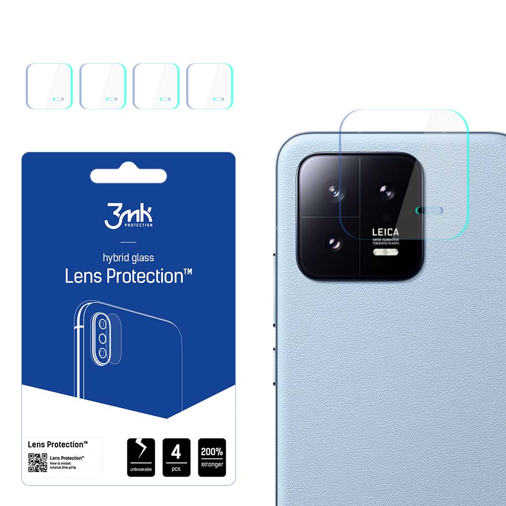 Xiaomi 13 – 3mk Lens Protection kameran linssinsuoja