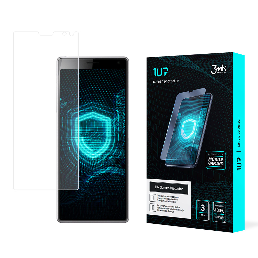 Sony Xperia 10 – 3mk 1UP puhelimen näytönsuoja