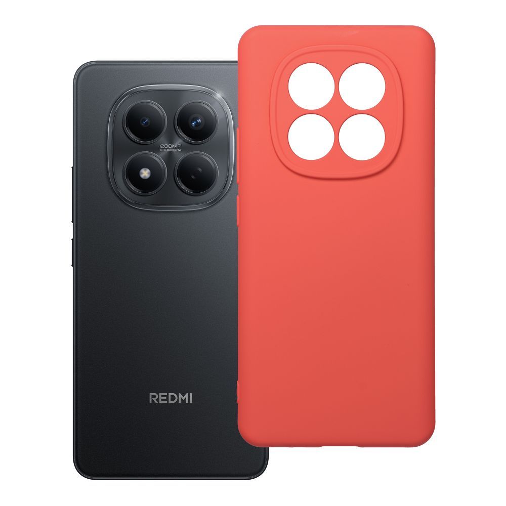 Suojakuori Xiaomi Redmi Note 15 5G silikoni - Persikka