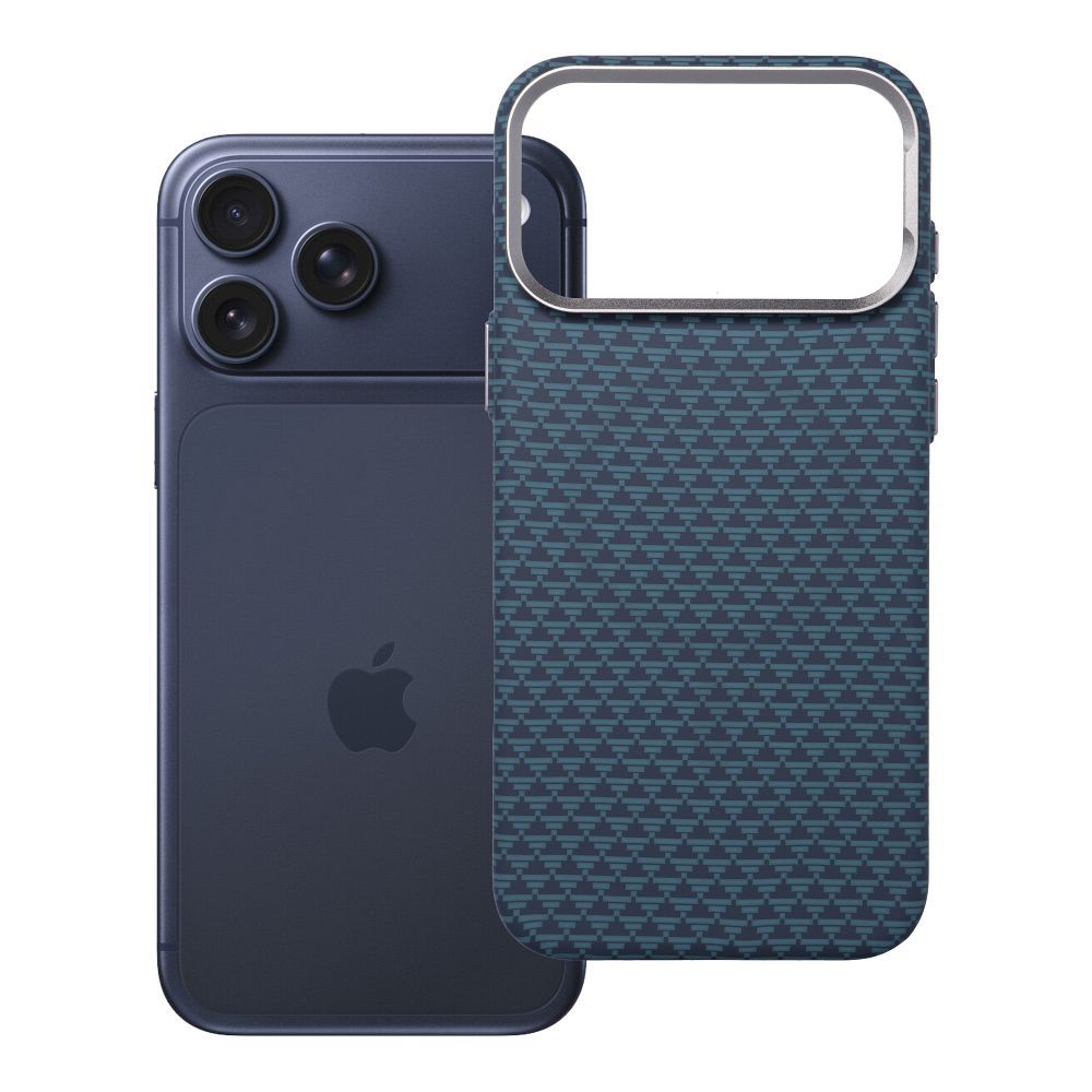 Suojakuori laitteelle iPhone 18 Pro Max / 17 Pro Max: K-Look, MagSafe-yhteensopiva, väri: sininen