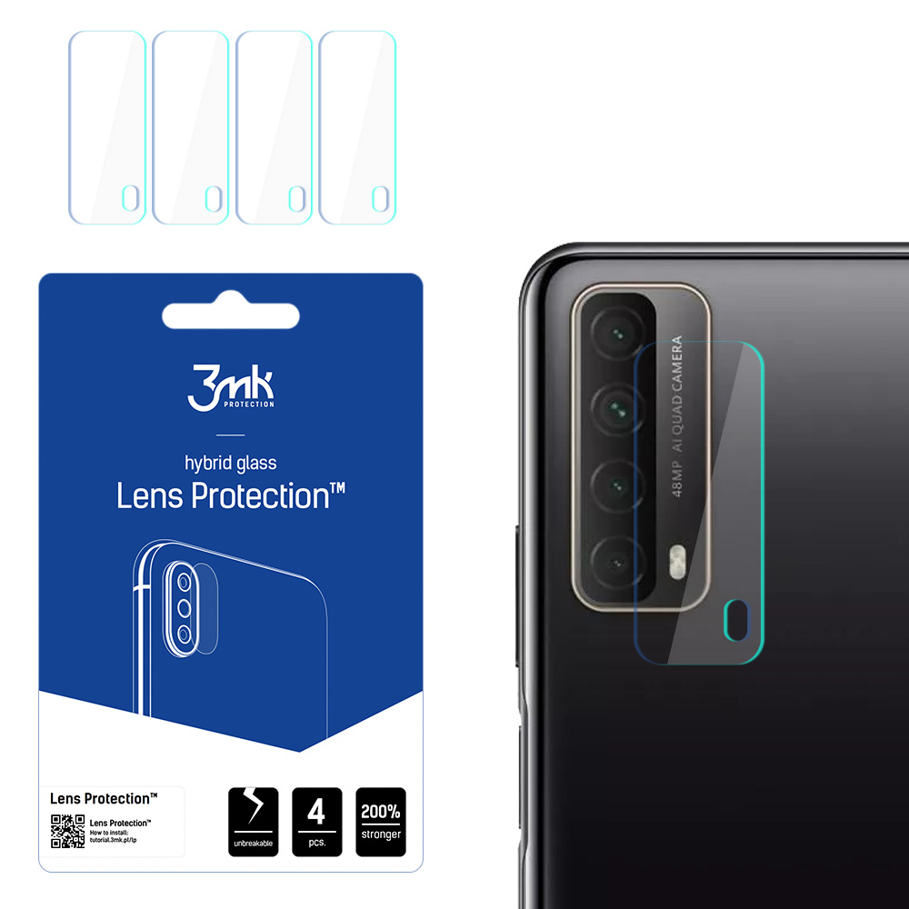 Kameran suojus 3MK HybridGlass Huawei P Smart 2021