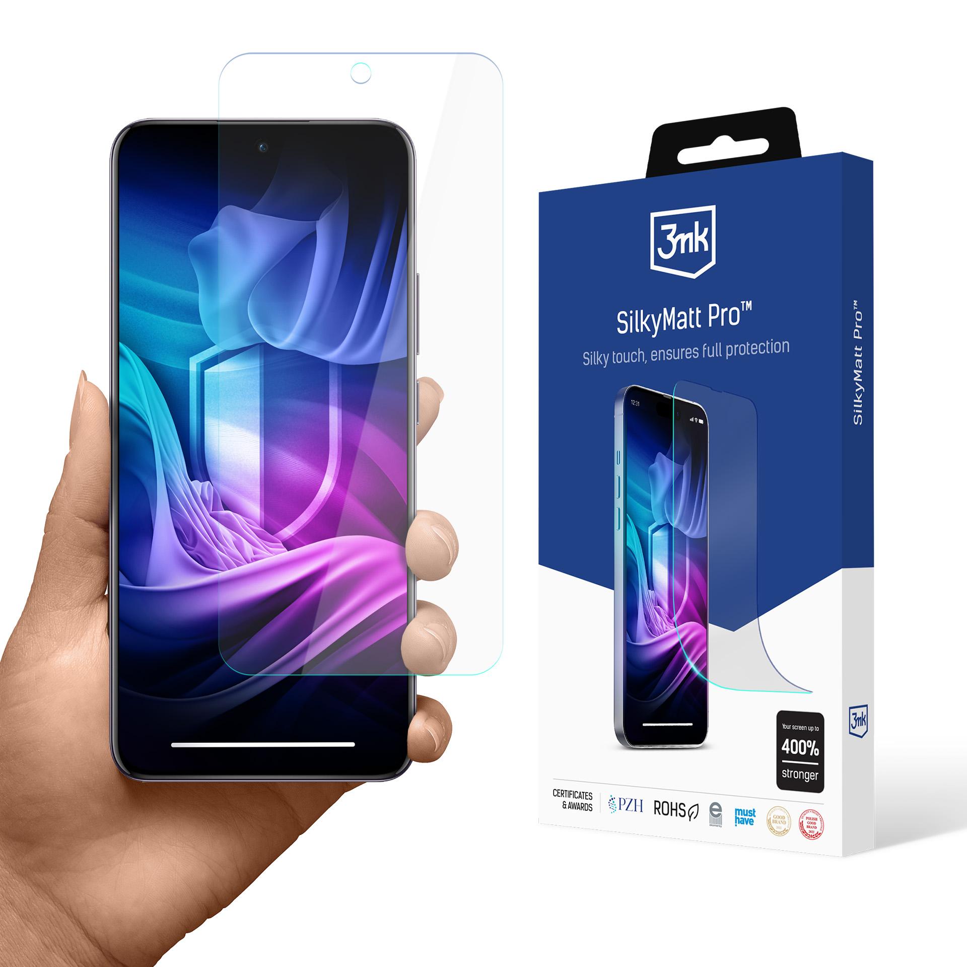 Oppo Reno 12 – 3mk Silky Matt Pro puhelimen näytönsuoja