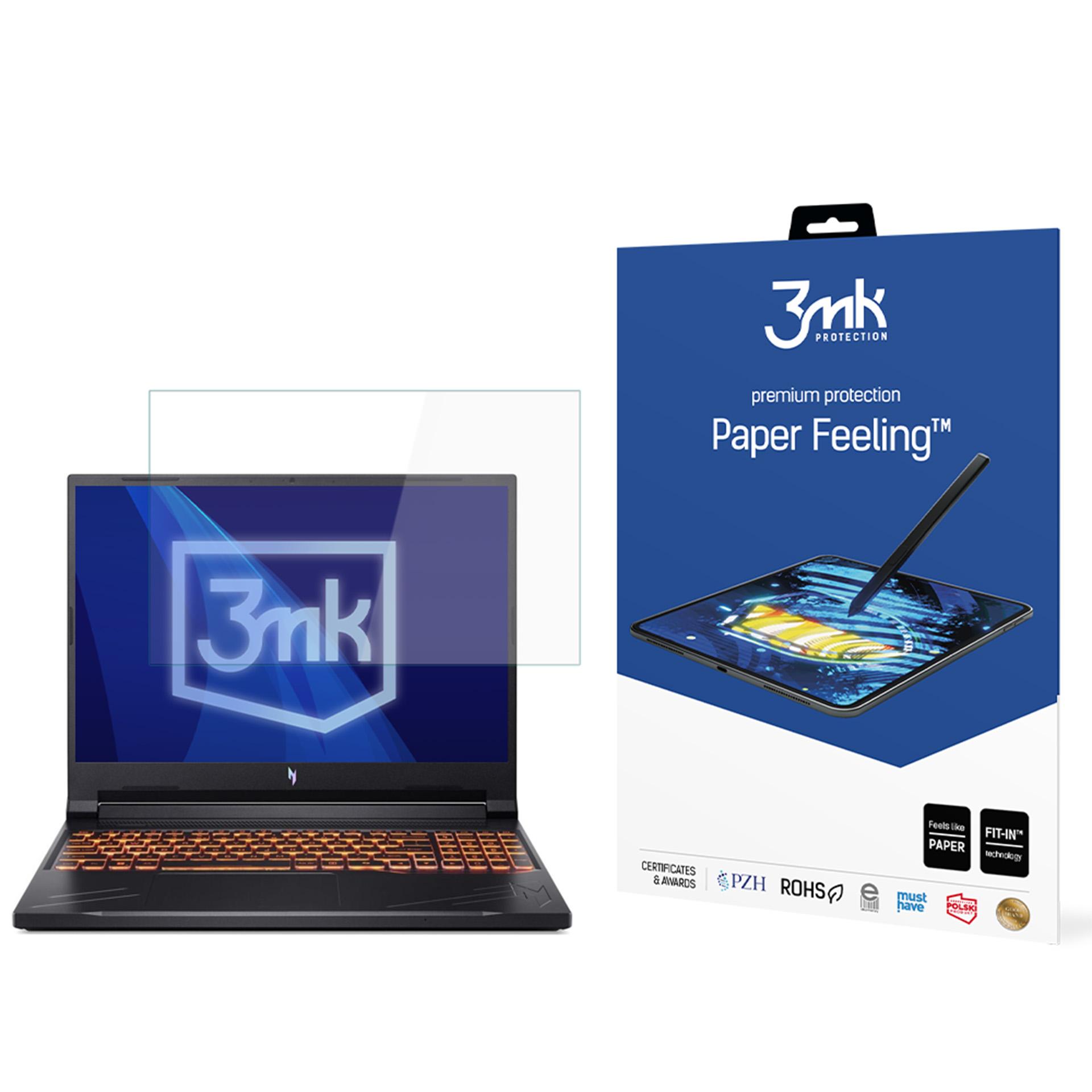 Acer Nitro V 16 ANV16-41 – 3mk Paper Feeling (enintään 17") tietokoneen näytönsuoja
