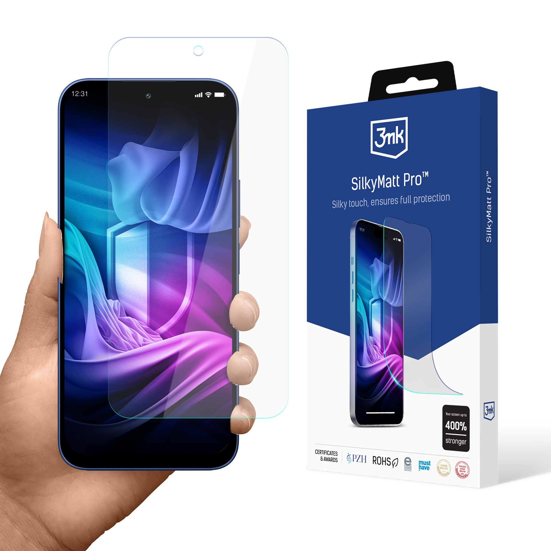 Redmi 17 4G / 5G – 3mk Silky Matt Pro puhelimen näytönsuoja
