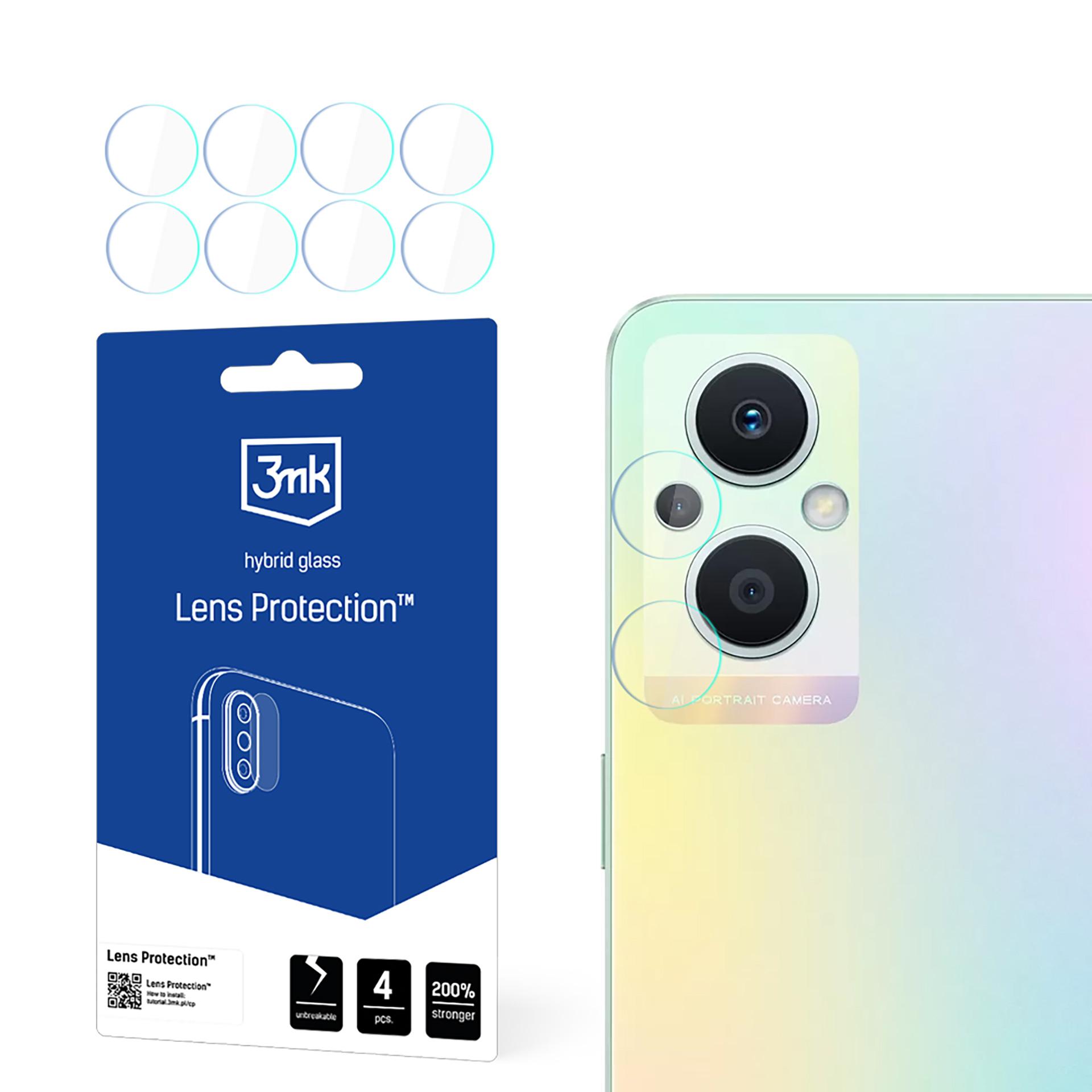 Oppo Reno 8 Lite 5G – 3mk Lens Protection kameran linssinsuoja