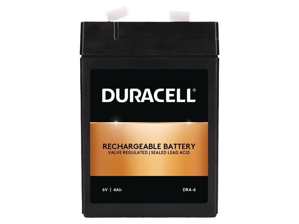Duracell VRLA-akku (DR4-6) – 6 V, 4 Ah