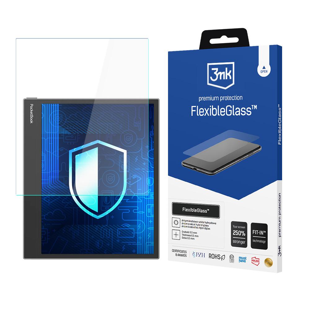 PocketBook InkPad Eo – 3mk FlexibleGlass (enintään 13") tabletin näytönsuoja