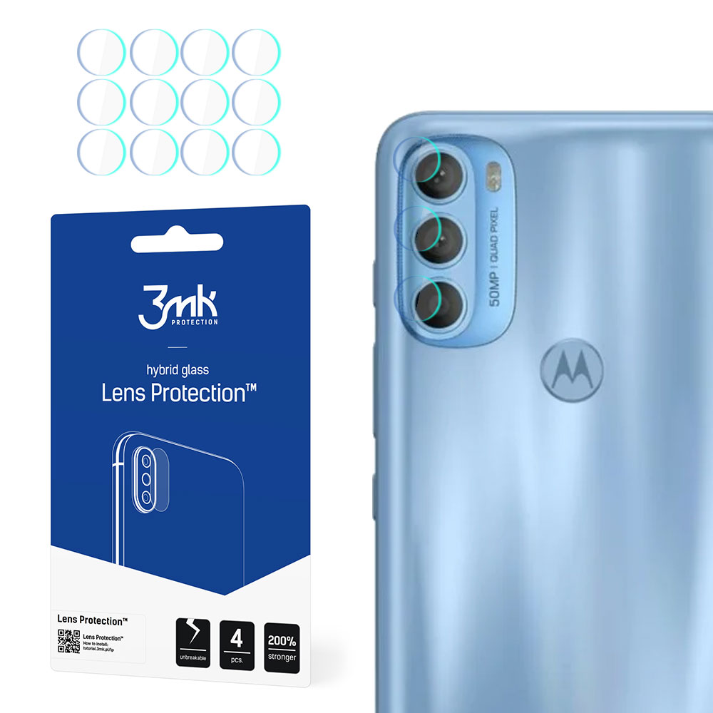 Motorola Moto G71 5G – 3mk Lens Protection kameran linssinsuoja