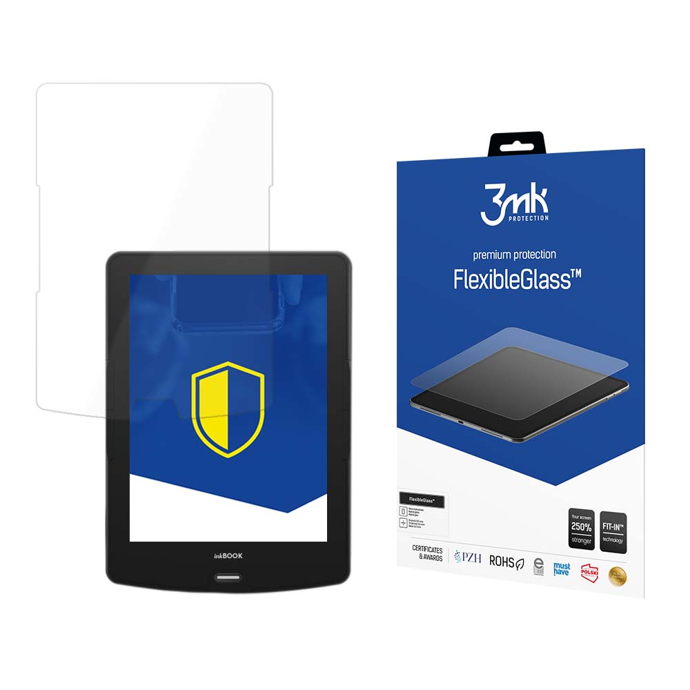 inkBook Calypso Plus – 3mk FlexibleGlass (enintään 8.3") tabletin näytönsuoja
