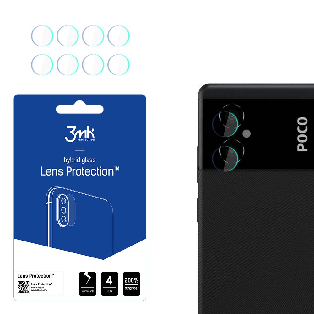 Xiaomi POCO M4 5G – 3mk Lens Protection kameran linssinsuoja