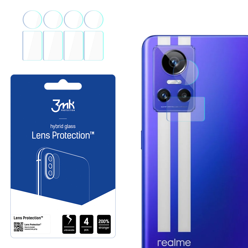Realme GT Neo 3 – 3mk Lens Protection kameran linssinsuoja