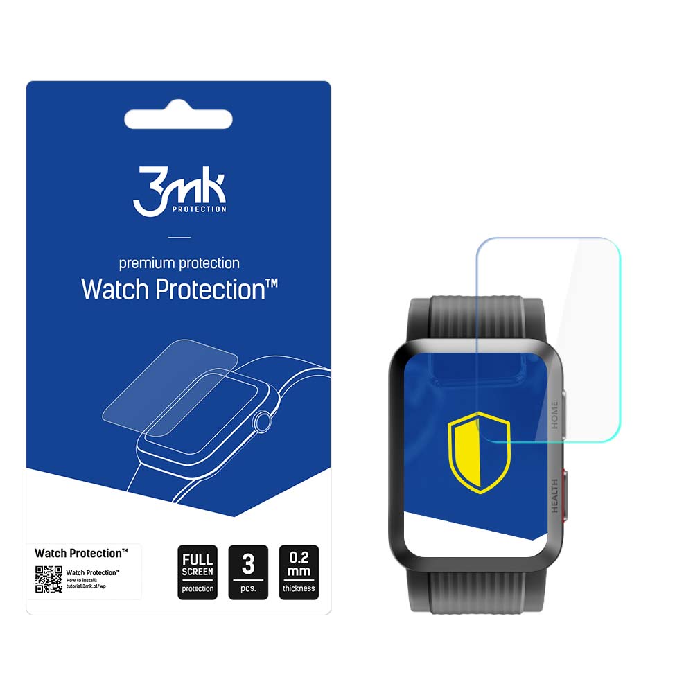 Huawei Watch D – 3mk Watch Protection ARC älykellon näytönsuoja