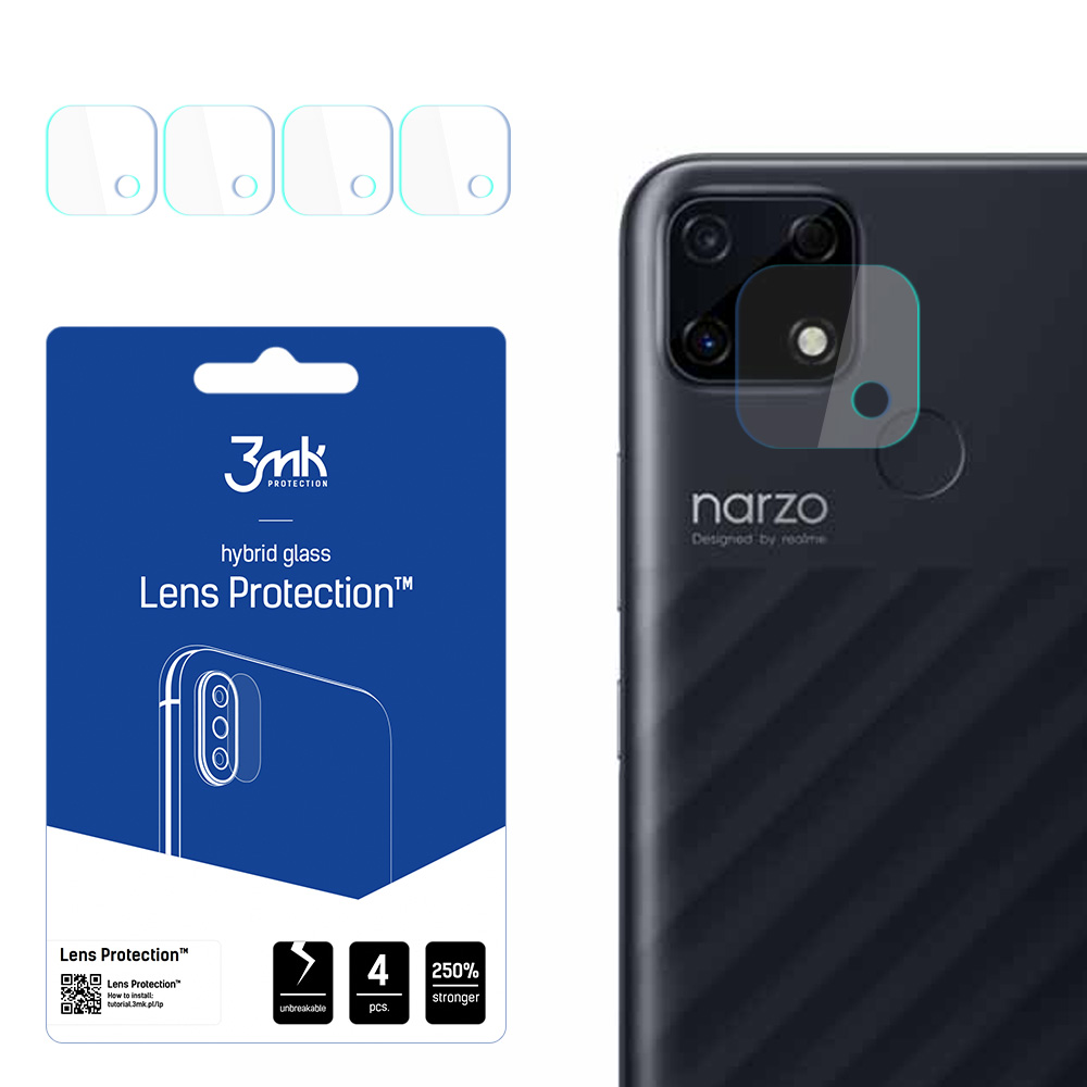 Realme Narzo 30A – 3mk Lens Protection kameran linssinsuoja