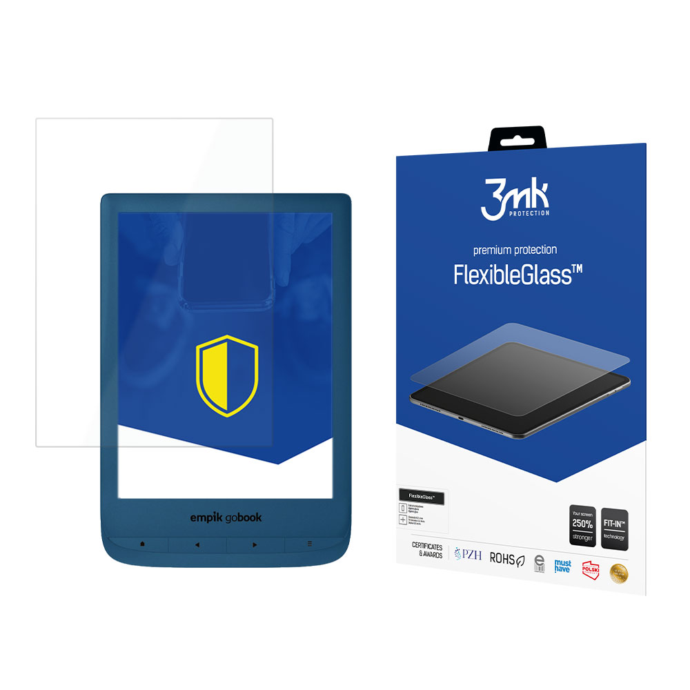 PocketBook GoBook – 3mk FlexibleGlass puhelimen näytönsuoja