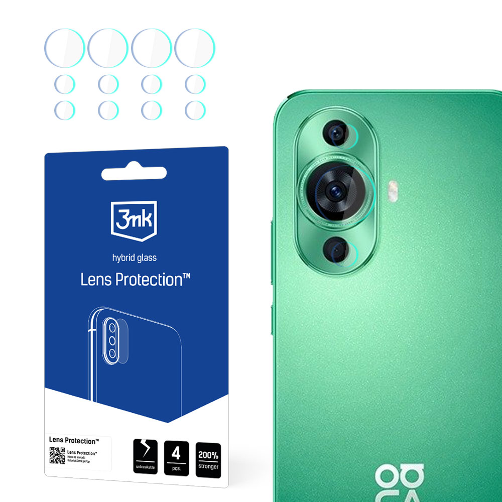 Huawei Nova 11 – 3mk Lens Protection kameran linssinsuoja
