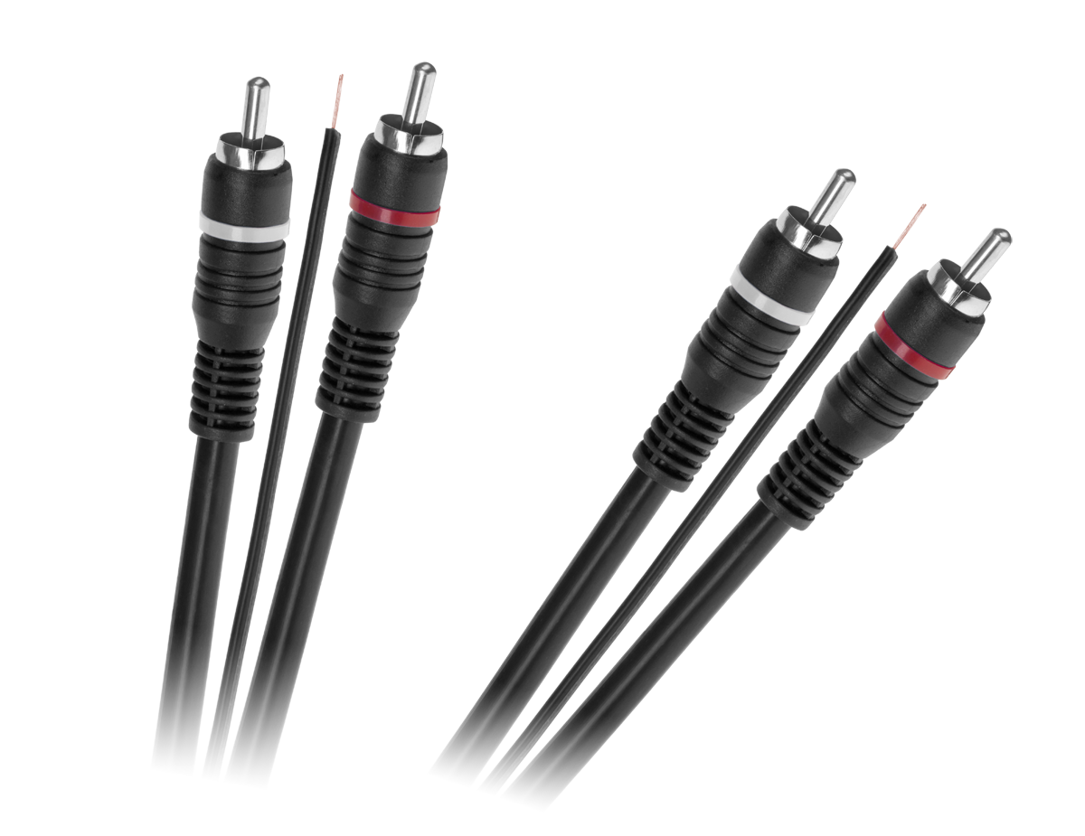 2 RCA–2 RCA -kaapeli ohjausjohtimella