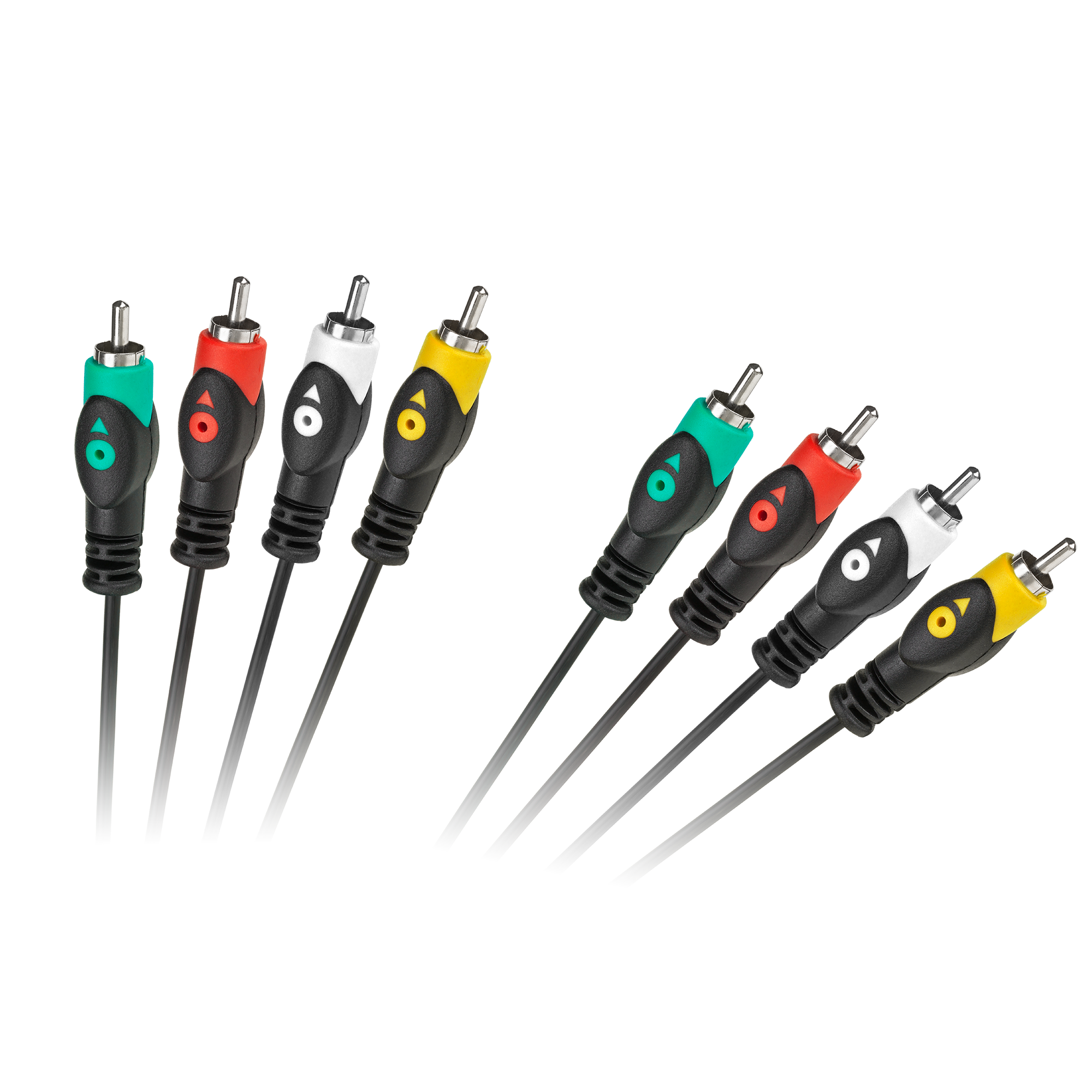 Cabletech Economic 4 RCA–4 RCA -kaapeli, 1,8 m