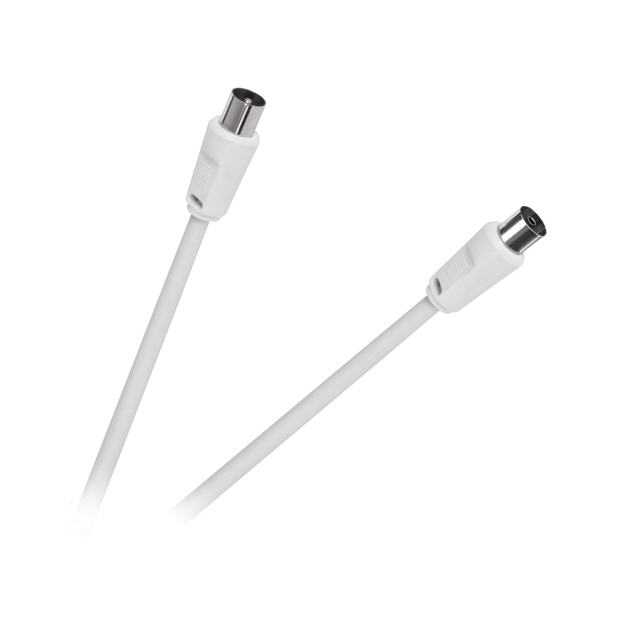 TV–videokaapeli, valkoinen, 1,5 m