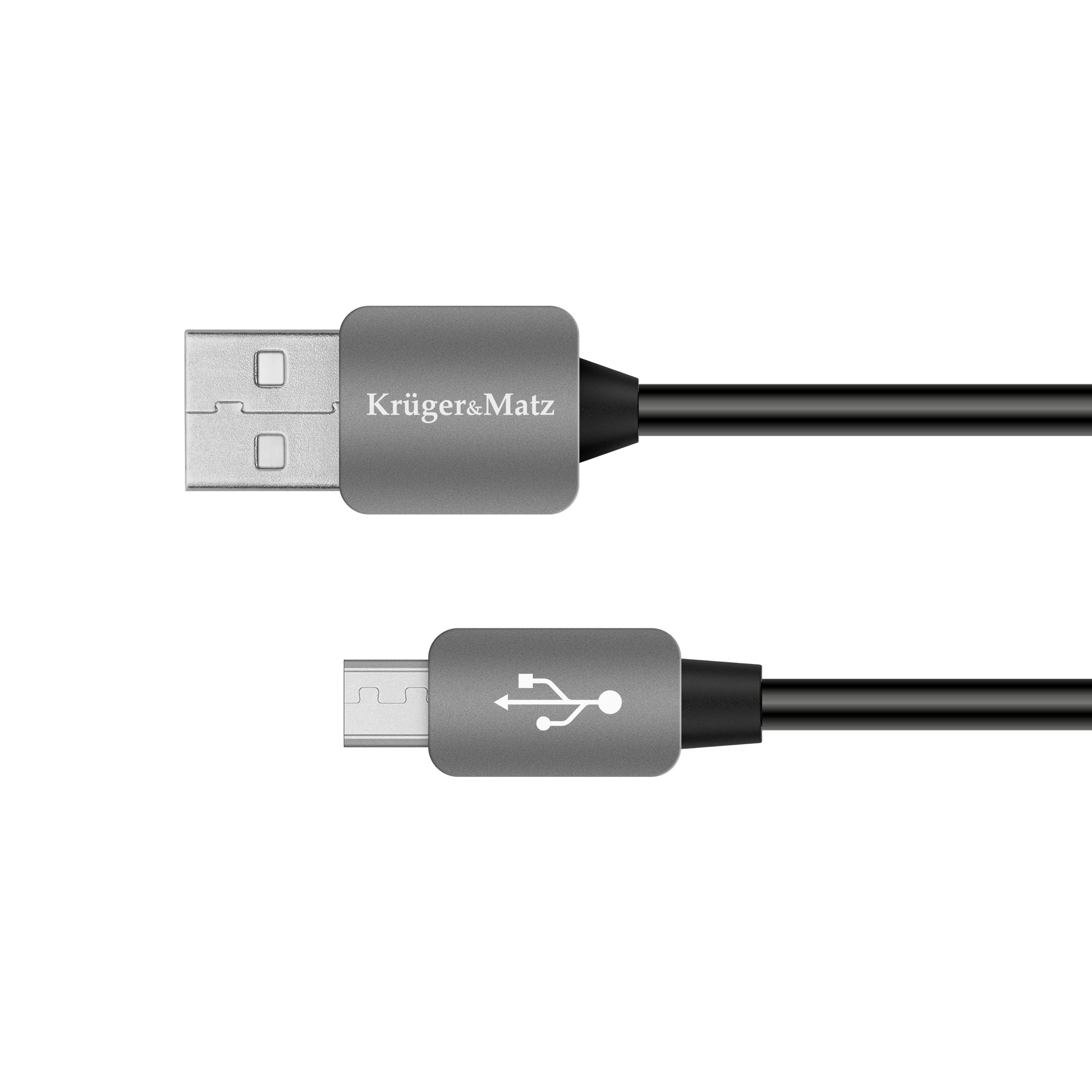 Kruger&Matz USB-urosliitin–micro-USB-urosliitinkaapeli, 1,8 m