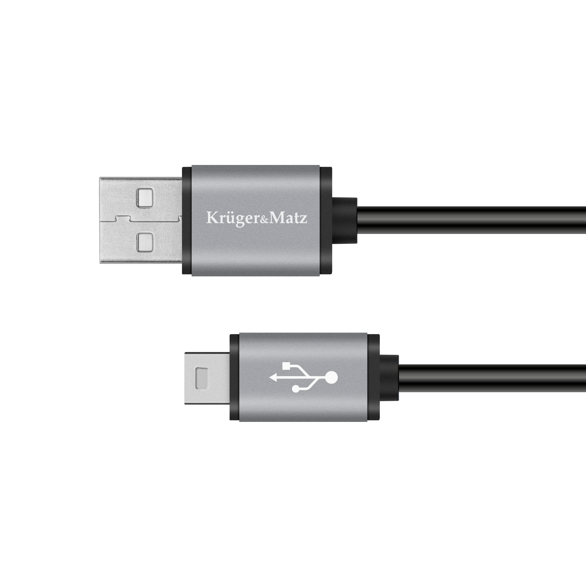 Kruger&Matz Basic USB – mini-USB-kaapeli, 1 m