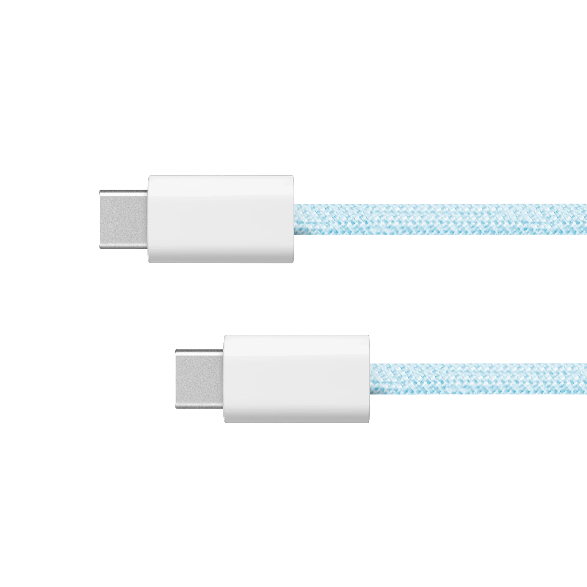 Krüger&Matz Basic USB-C–USB-C-kaapeli, 100 W, 1,5 m, sininen