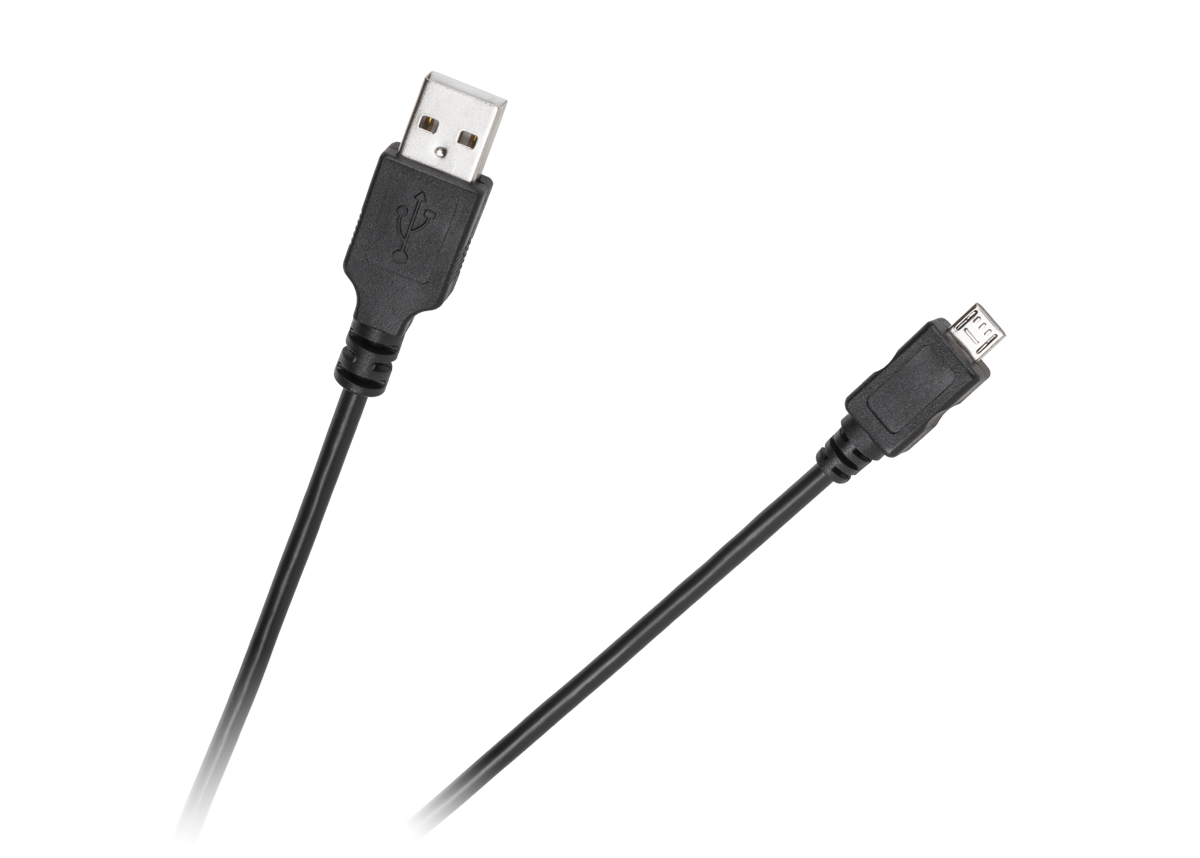 Cabletech Standard USB–micro-USB-kaapeli, 0,2 m