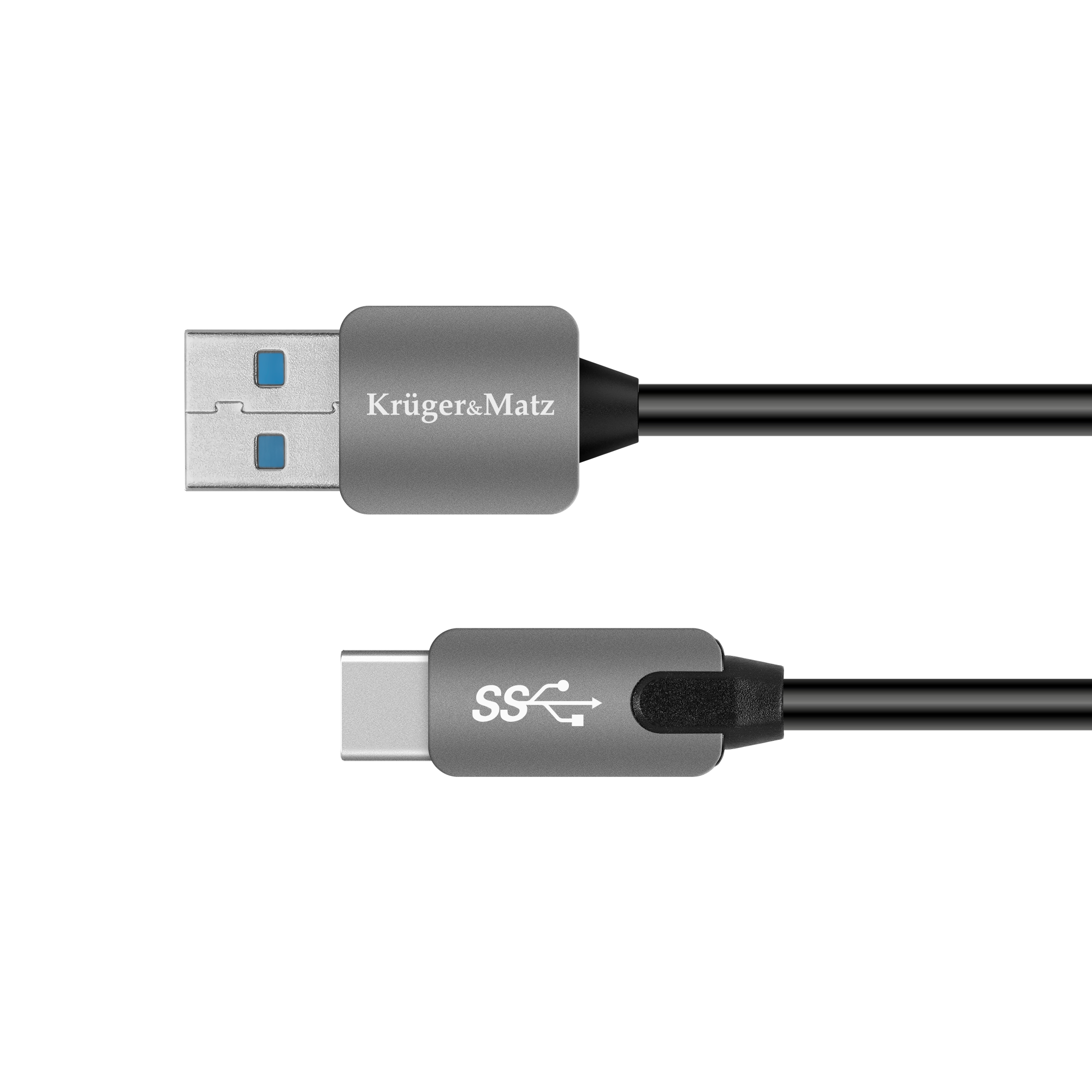 Kruger&Matz USB 3.0 -uros – USB-C-uros-kaapeli, 5 Gbps, 0,5 m