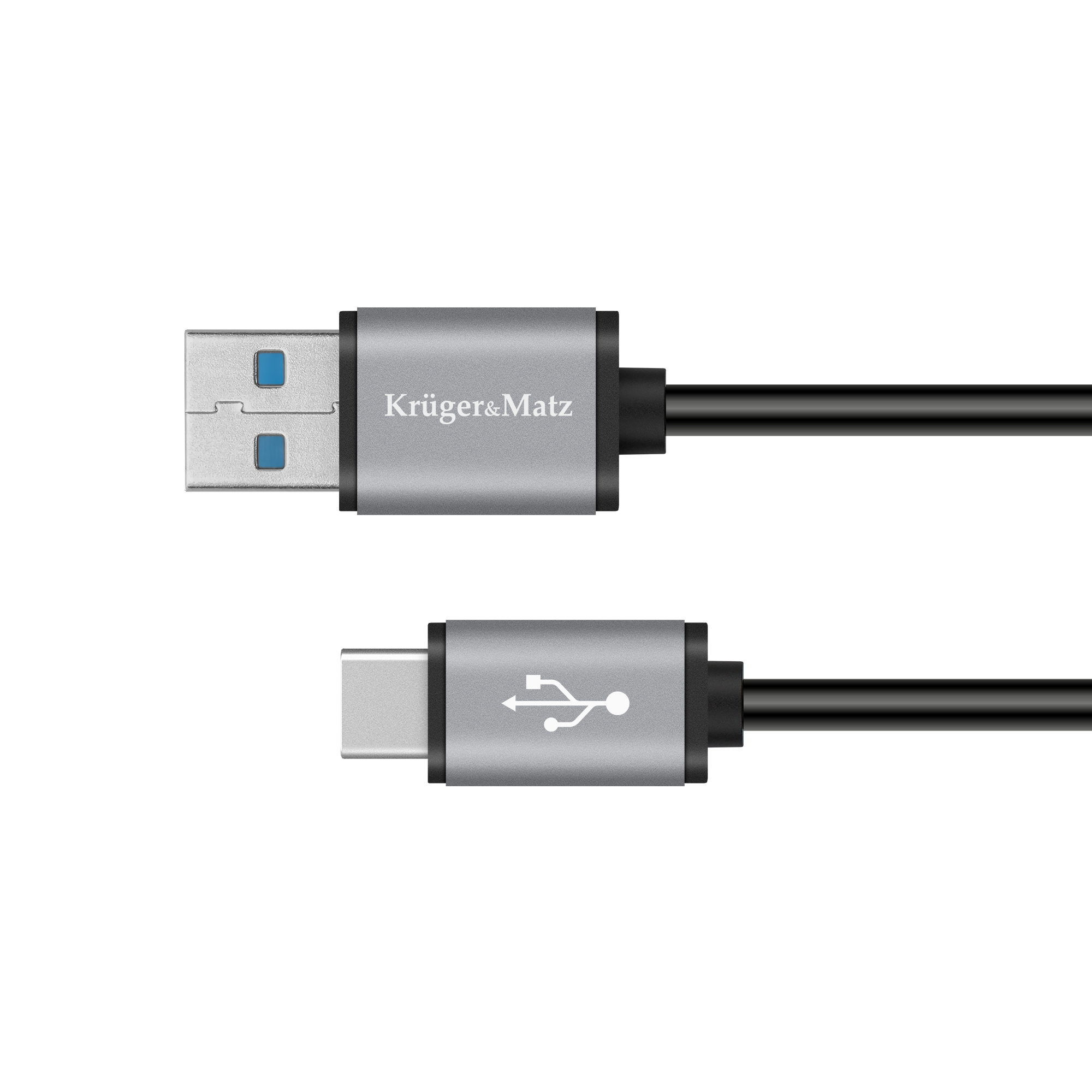 Kruger&Matz Basic USB 3.0 -uros – USB-C-uros-kaapeli, 5 Gbps, 1 m
