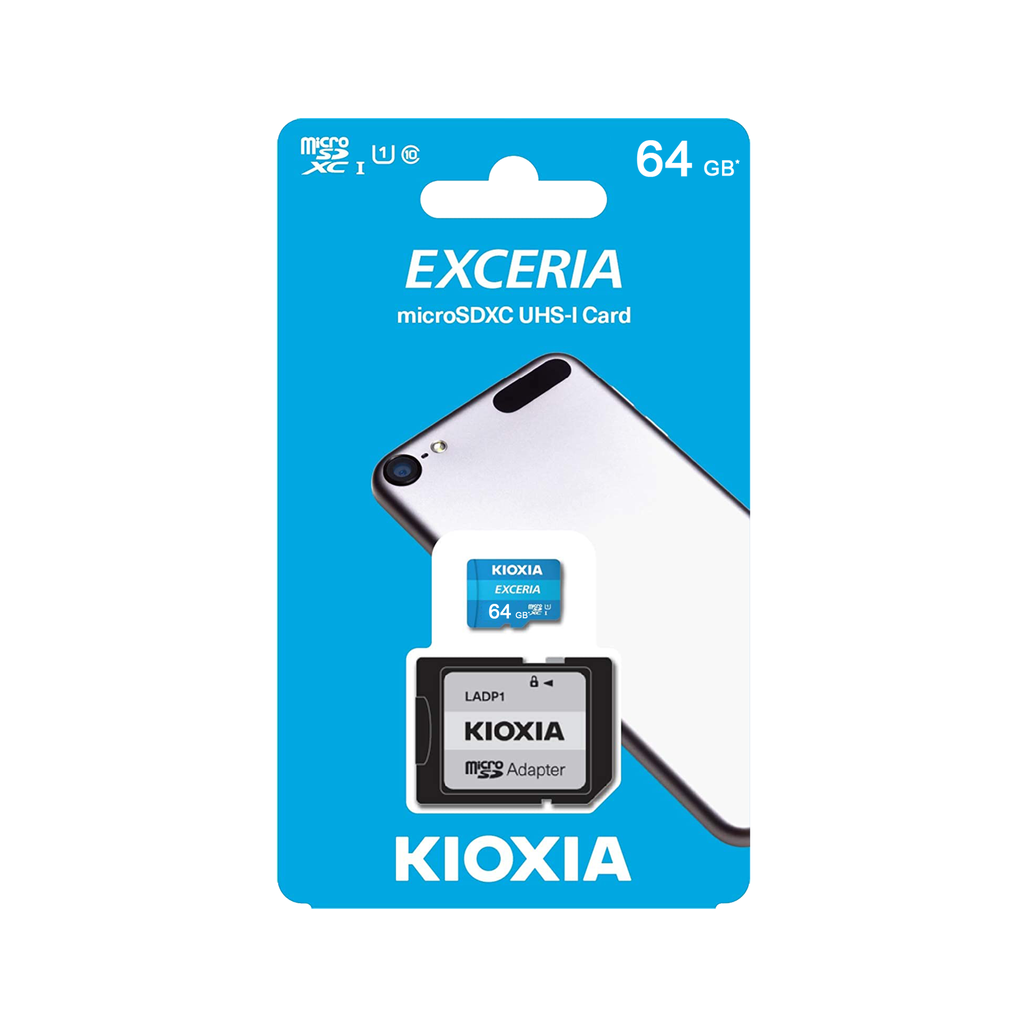 Kioxia Exceria muistikortti 64 GB MicroSDXC Class 10 UHS-I
