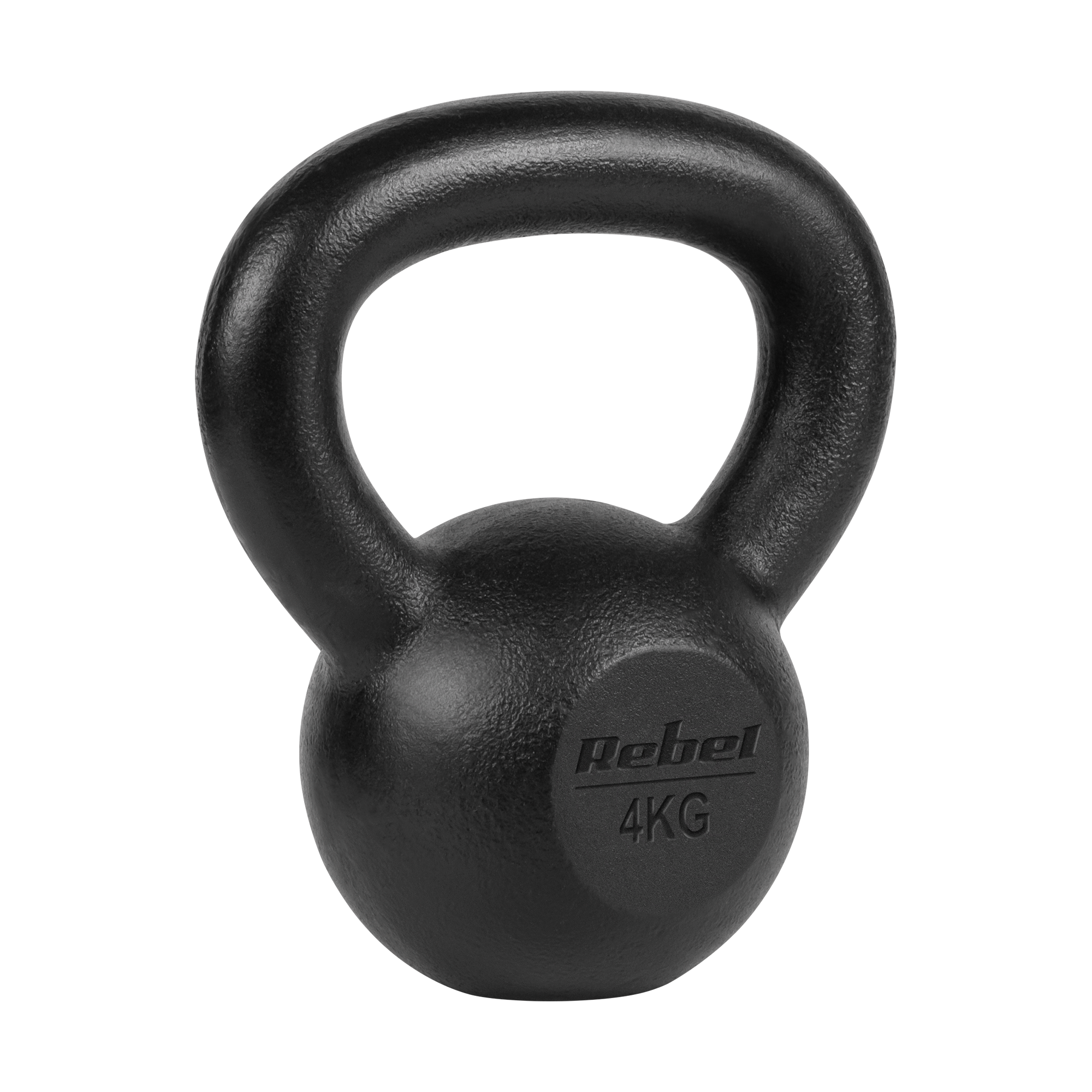 REBEL ACTIVE valurautainen kahvakuula, 4 kg