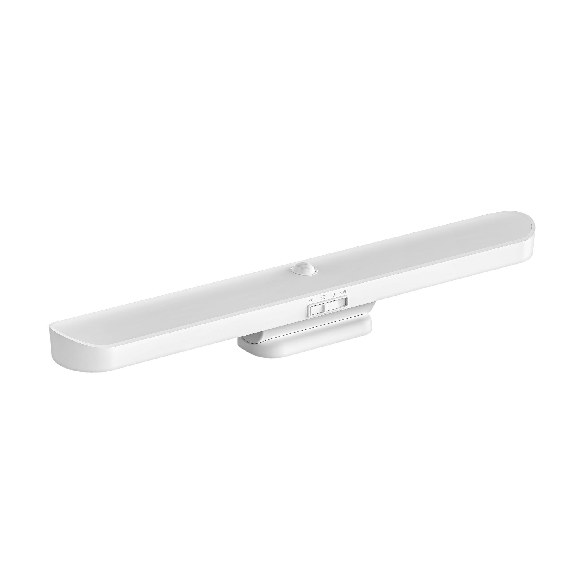 Rotating rechargeable LED lamp with motion sensor, 2000 mAh