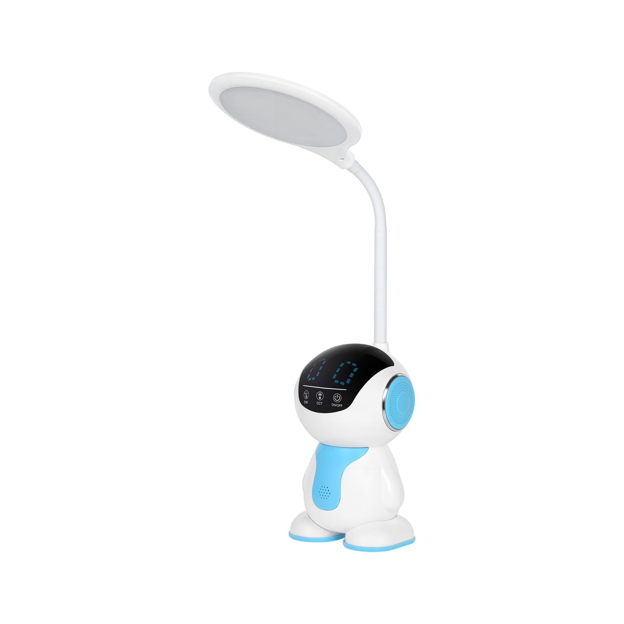 Rebel robot-shaped LED desk lamp