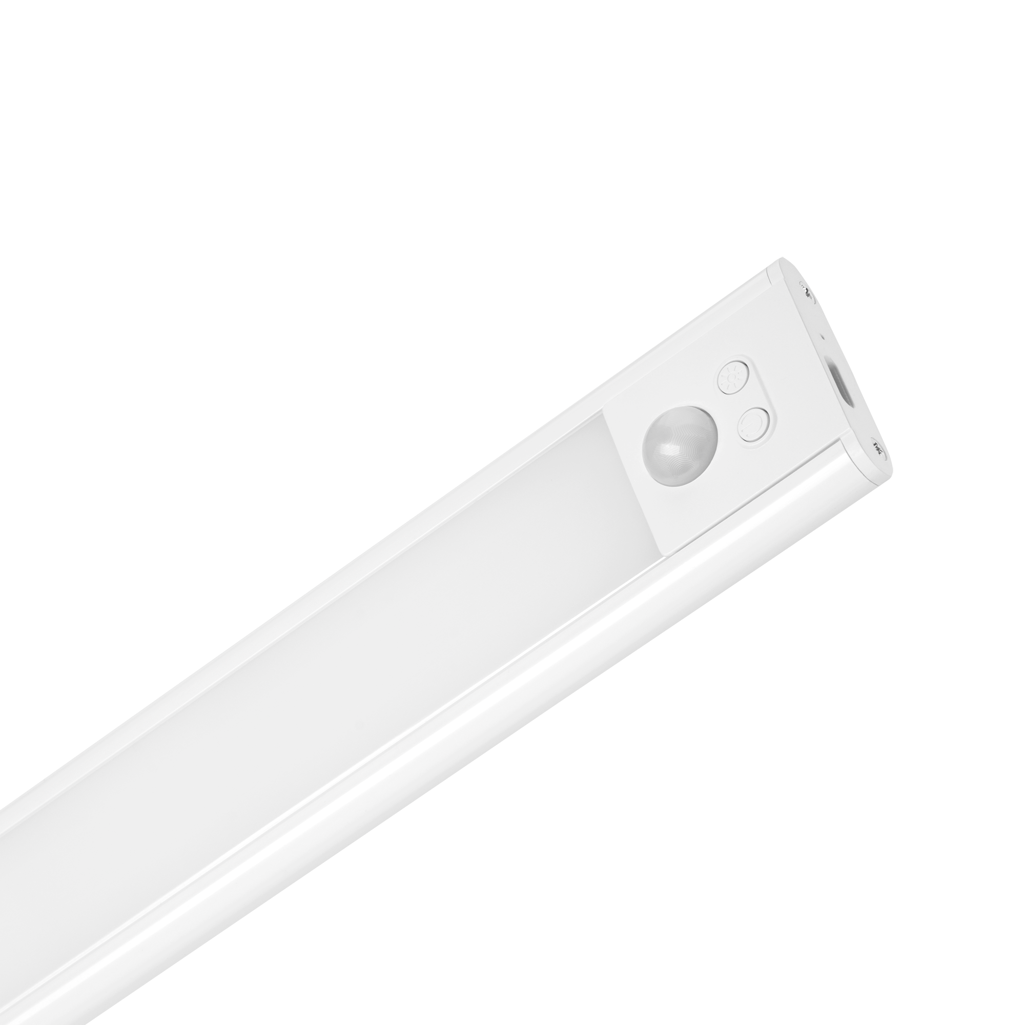 LED lamp with light and motion sensors