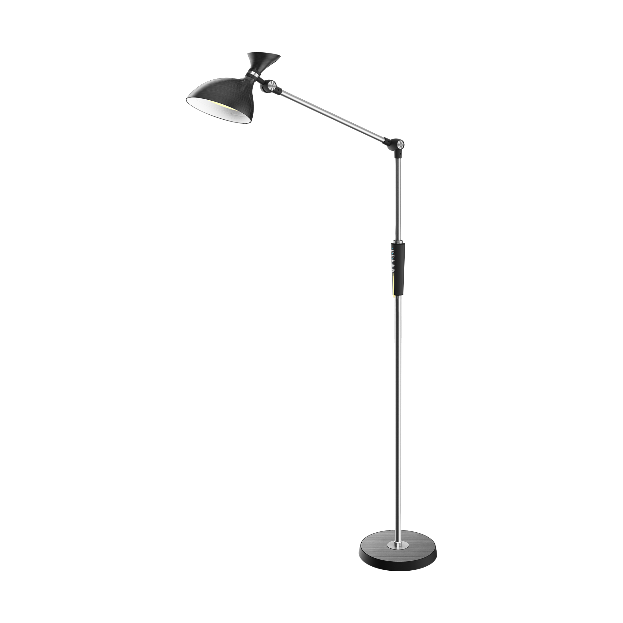 LED-lattiavalaisin himmentimellä ja säädettävällä värilämpötilalla