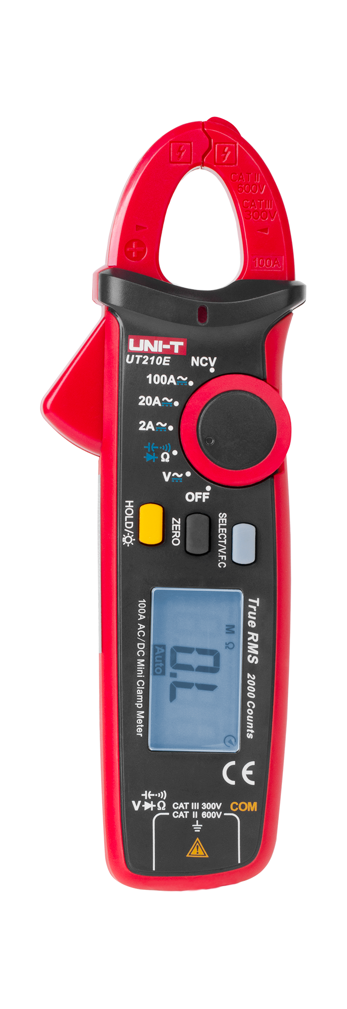UNI-T UT210E 100 A AC -pihtivirtamittari