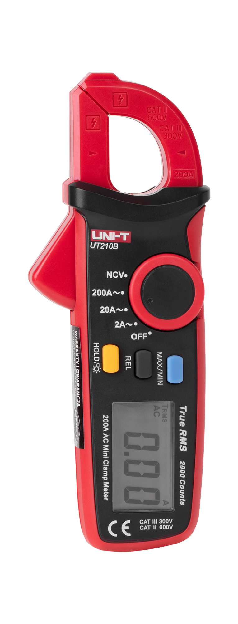 UNI-T UT210B 200 A AC -pihtivirtamittari