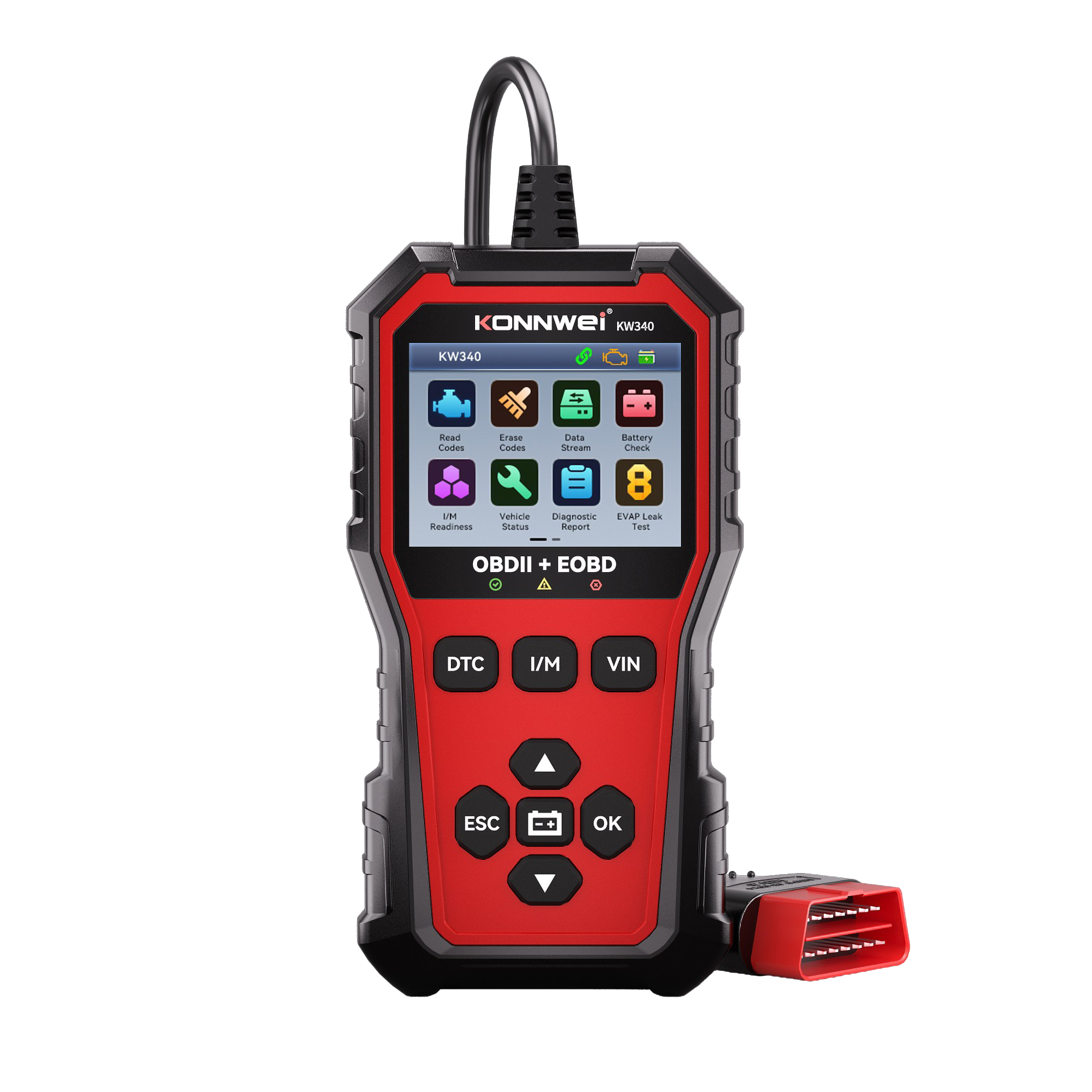 Konnwei KW340 OBD2 -diagnostiikkaskanneri