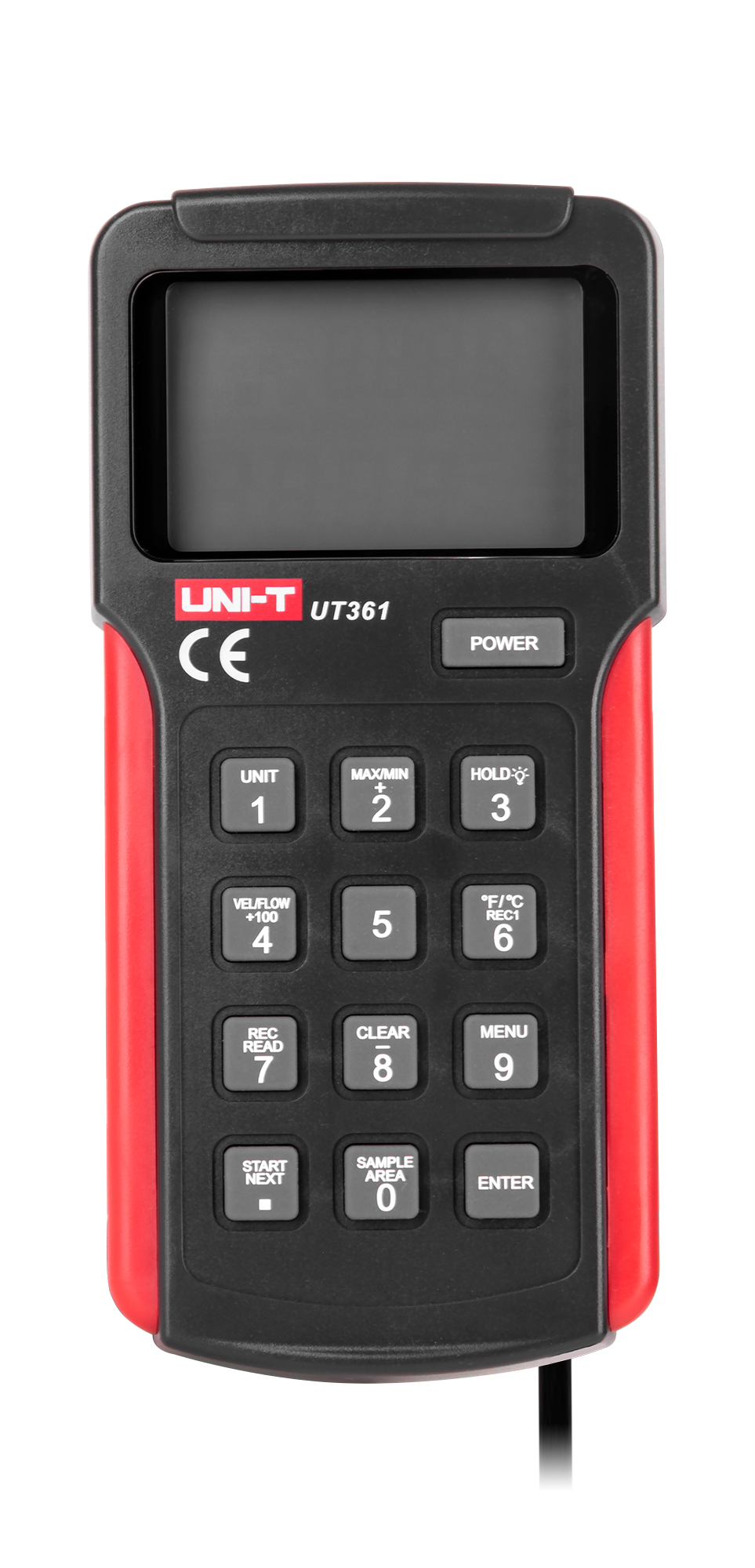 UT361-anemometri lämpötilan mittauksella