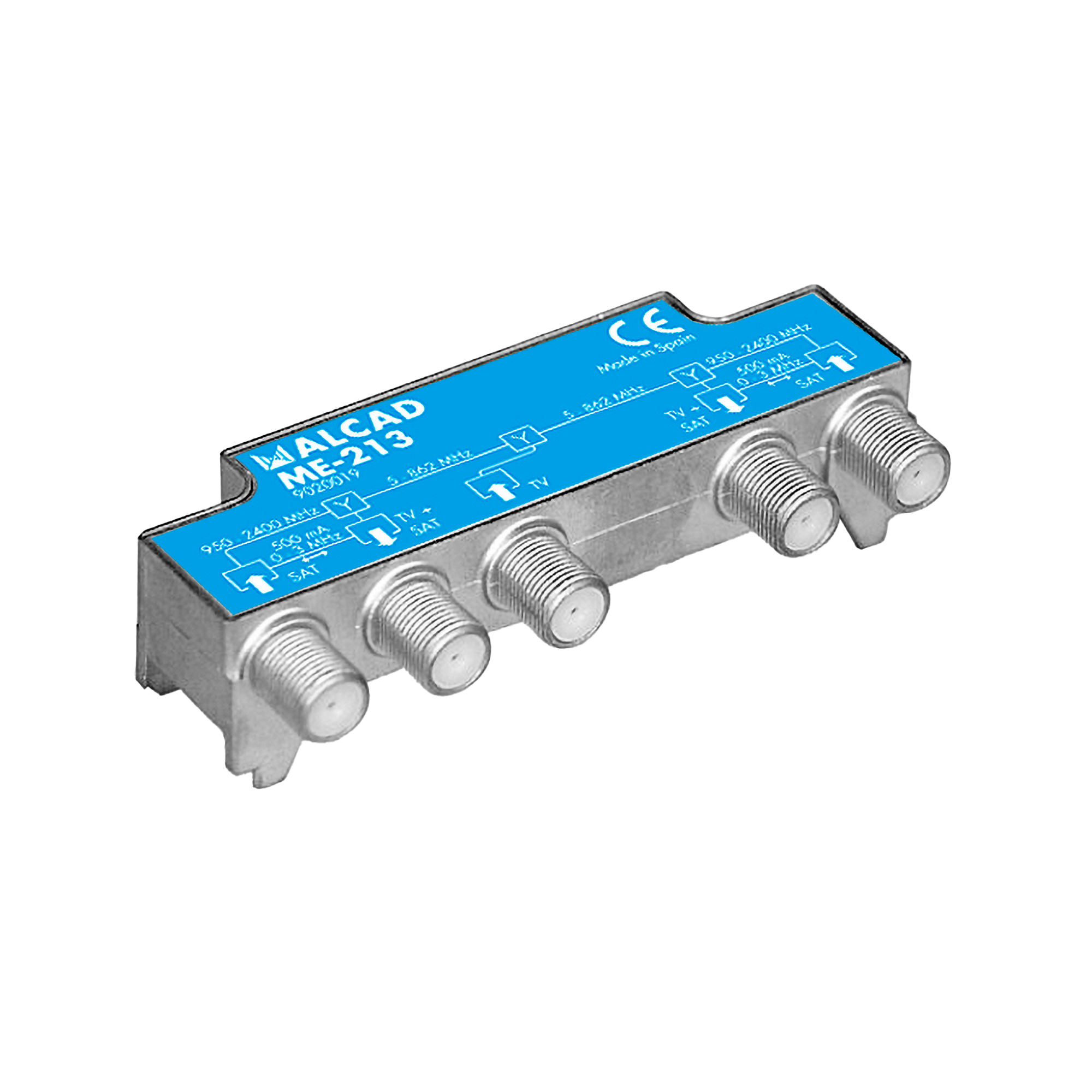 ALCAD ME-213 TV/SAT-kaksoismultiplekseri