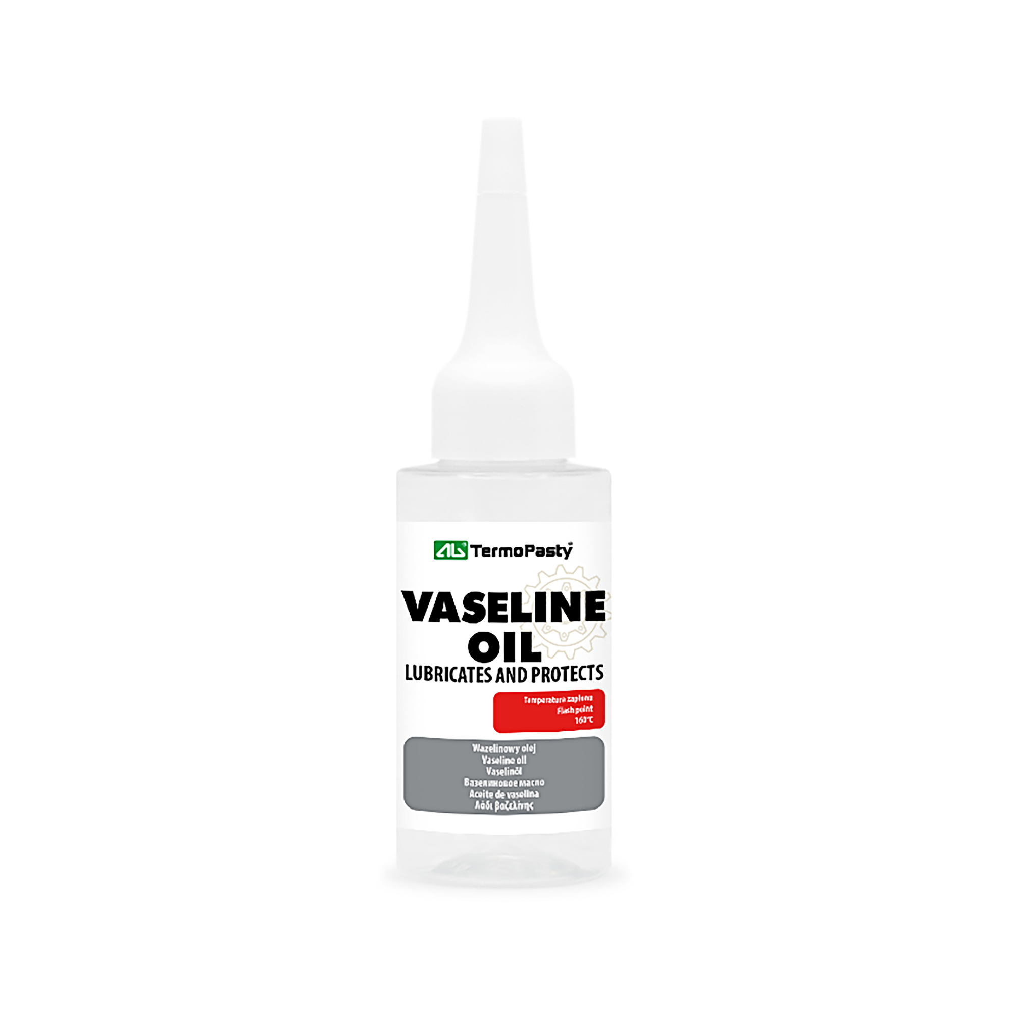 AG-vaseliiniöljy öljypullossa, 50 ml, AGT-017