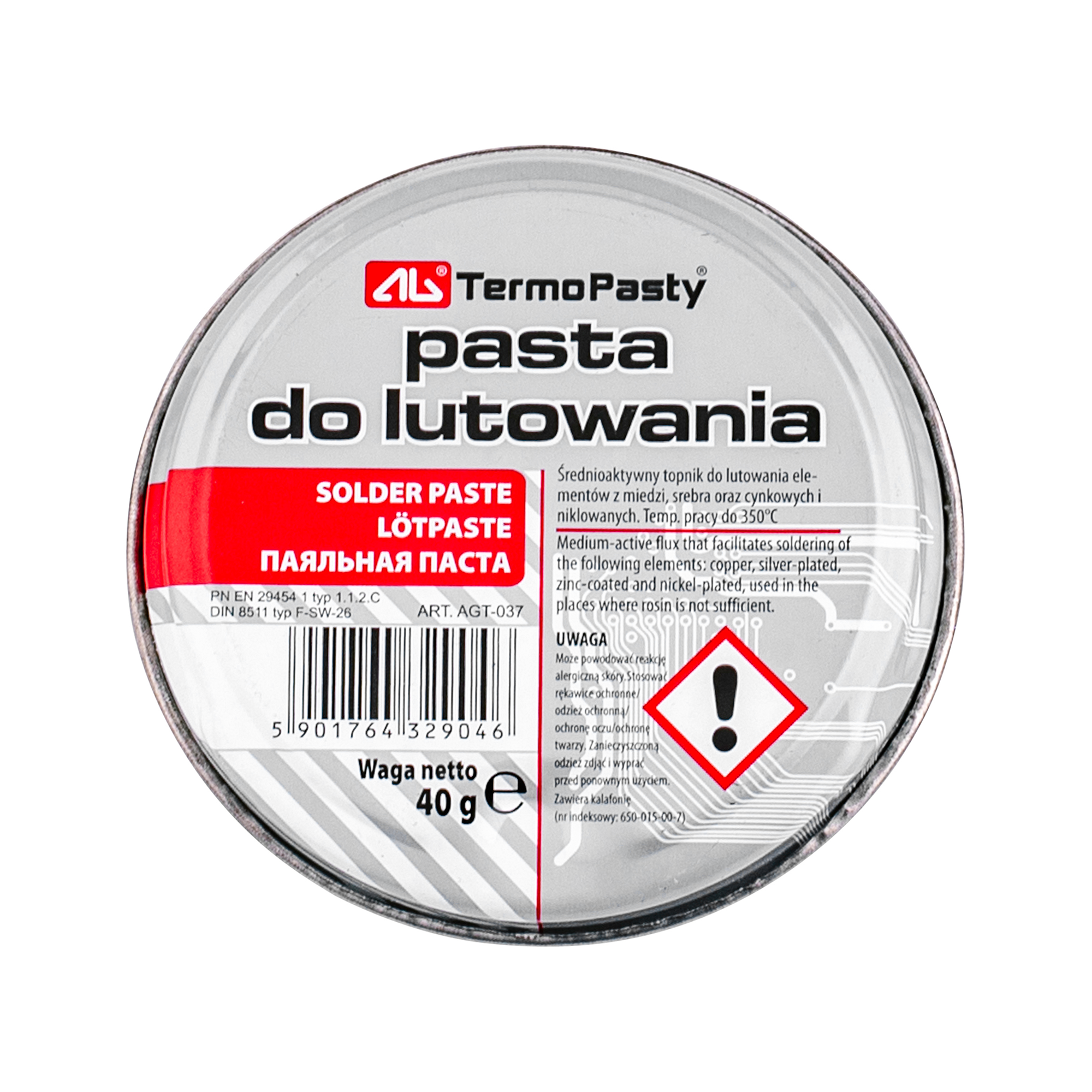 AG-juotospasta, 40 g, AGT-037
