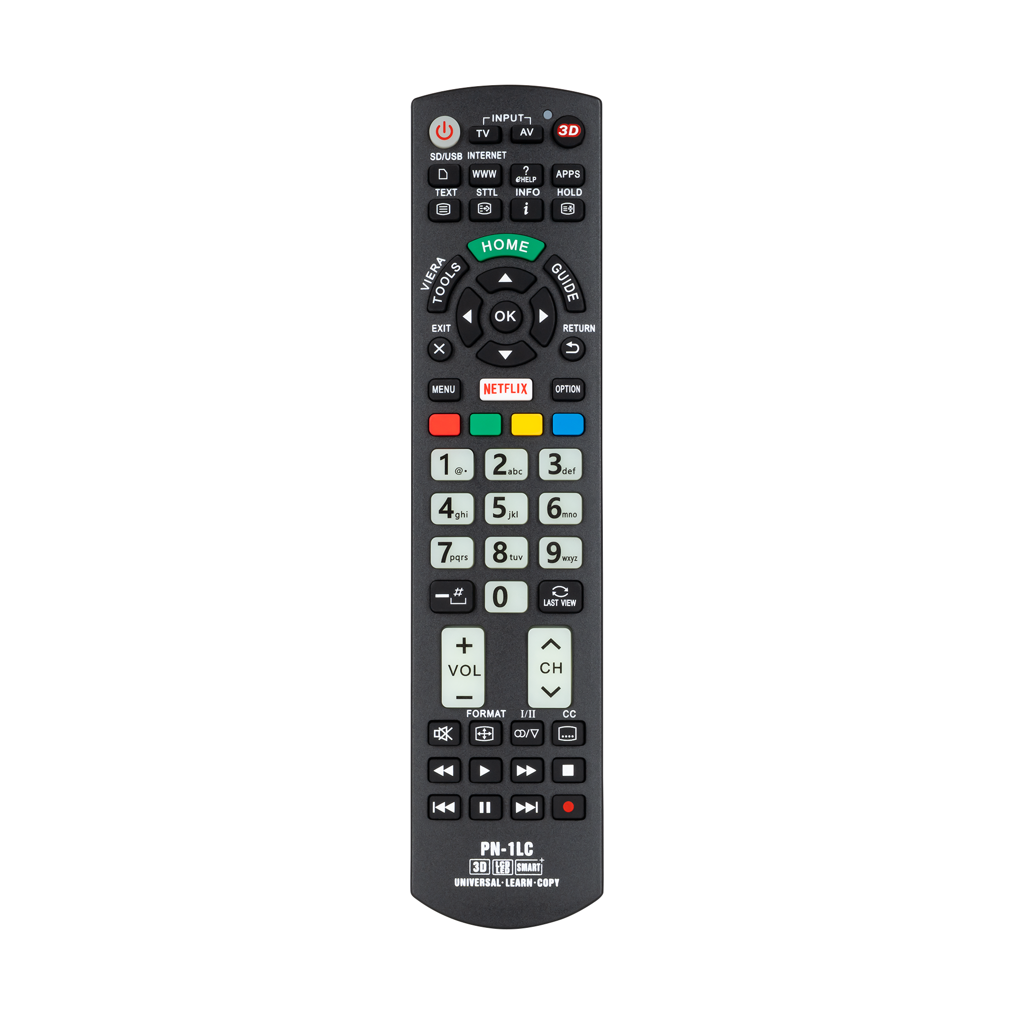 PN-1LC-yleiskaukosäädin Panasonic-televisioille