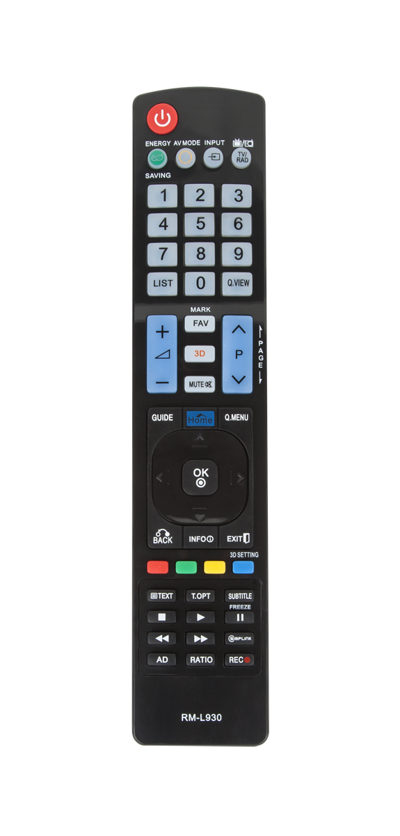 Yleiskaukosäädin LG:n LCD/LED 3D -televisioille