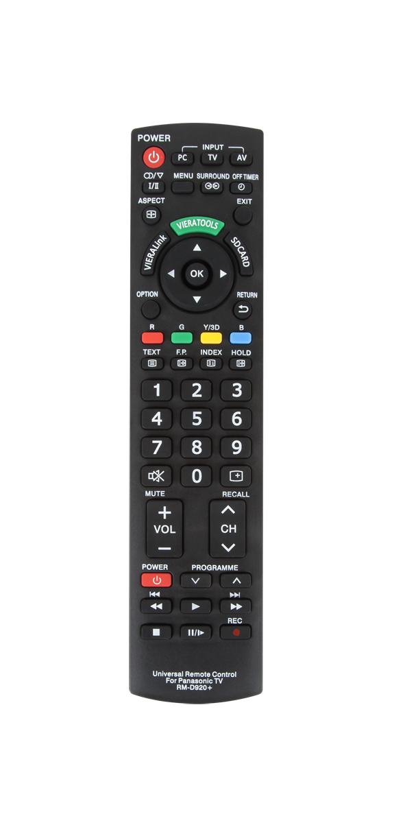 Yleiskaukosäädin Panasonicin LCD/LED-televisioille